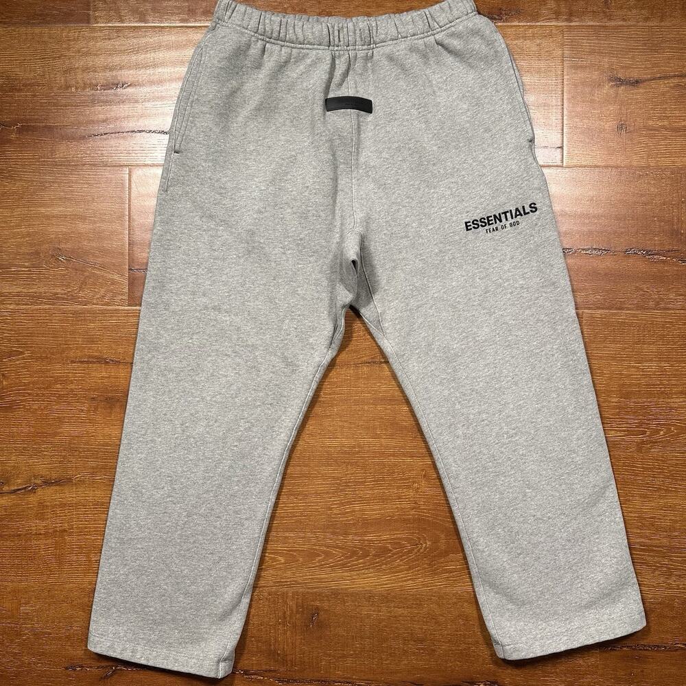 Fear of God Essentials Sweatpants Womens M Gray Straight Leg Sweats Streetwear